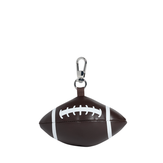 Football Keychain Brown