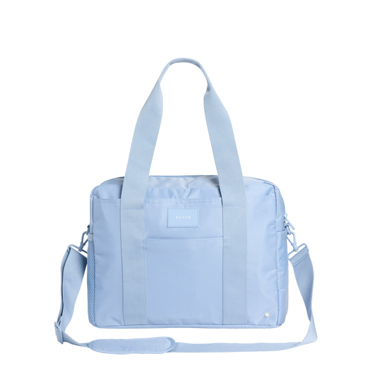 Jordan Diaper Tote Ice Blue
