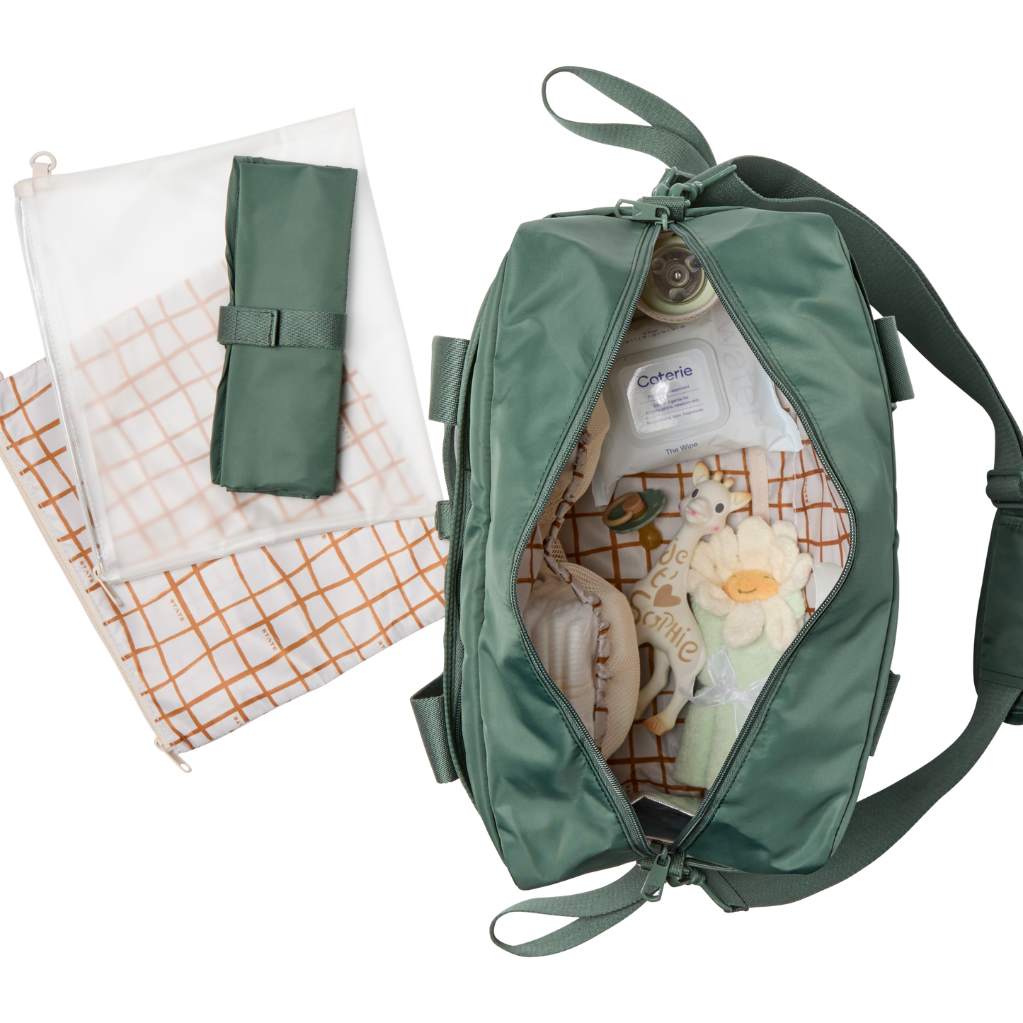 Jordan Diaper Tote Olive