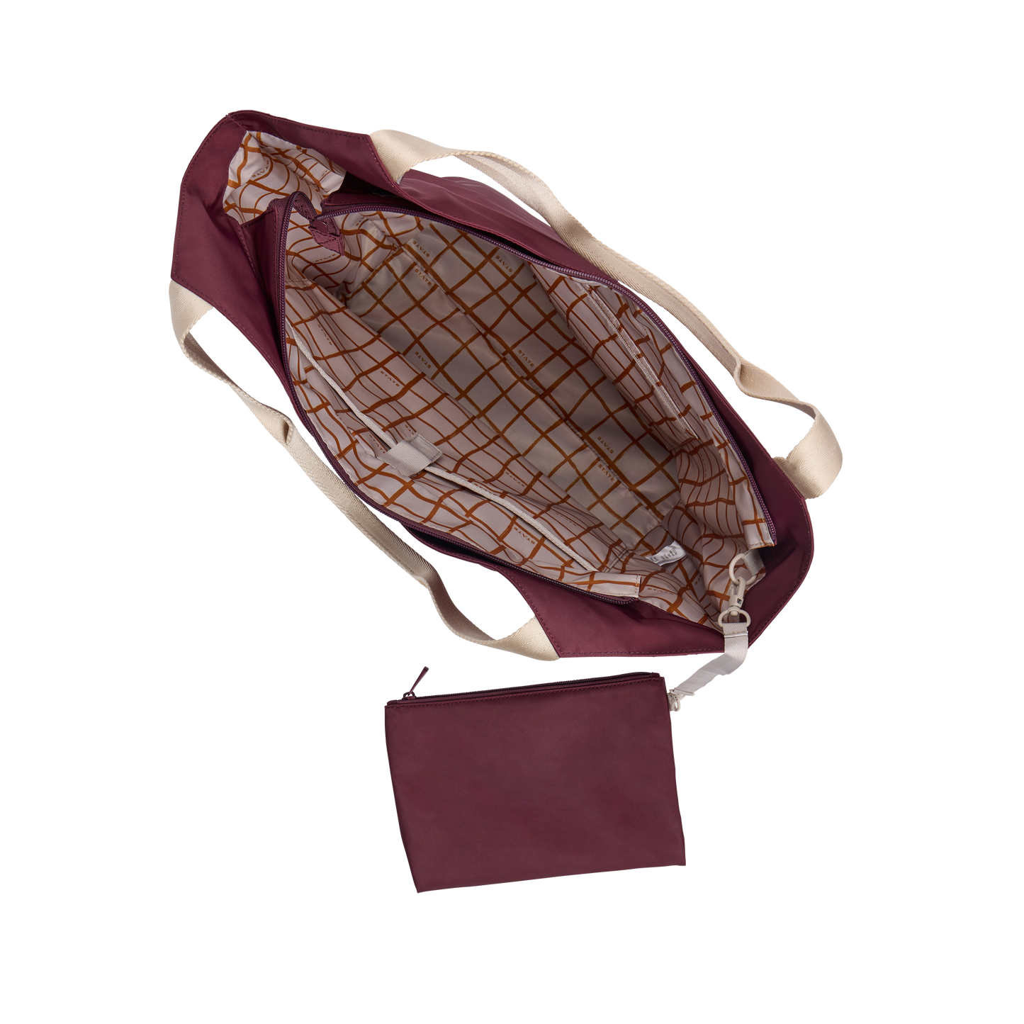 Beverly Tote Burgundy