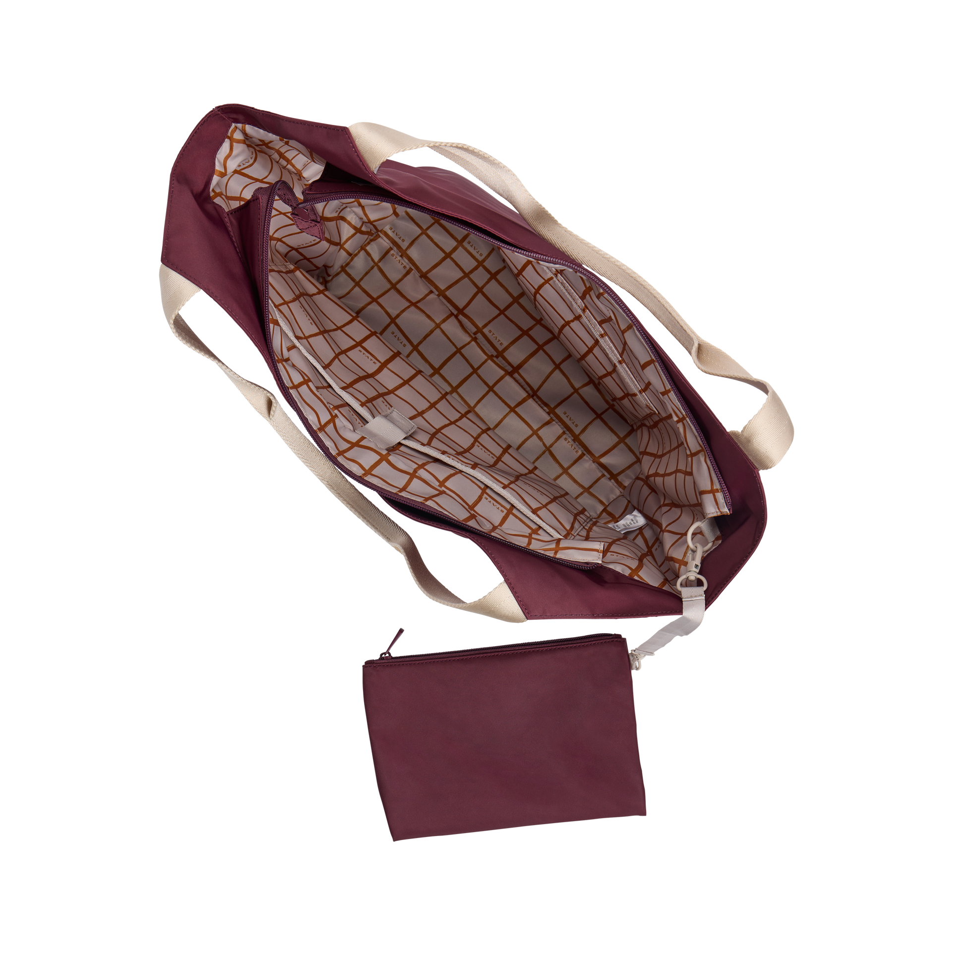 Beverly Tote Burgundy