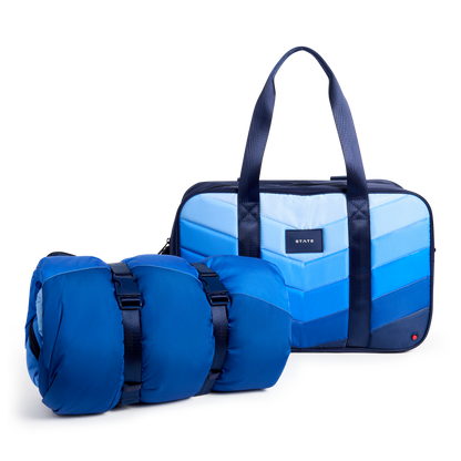 Redwood Sleeping Bag Blue Chevron