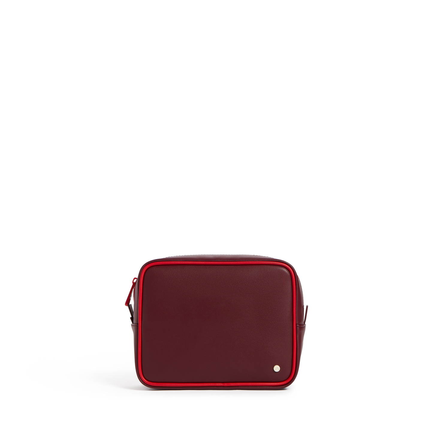 Travel Pouch Set of Two Burgundy