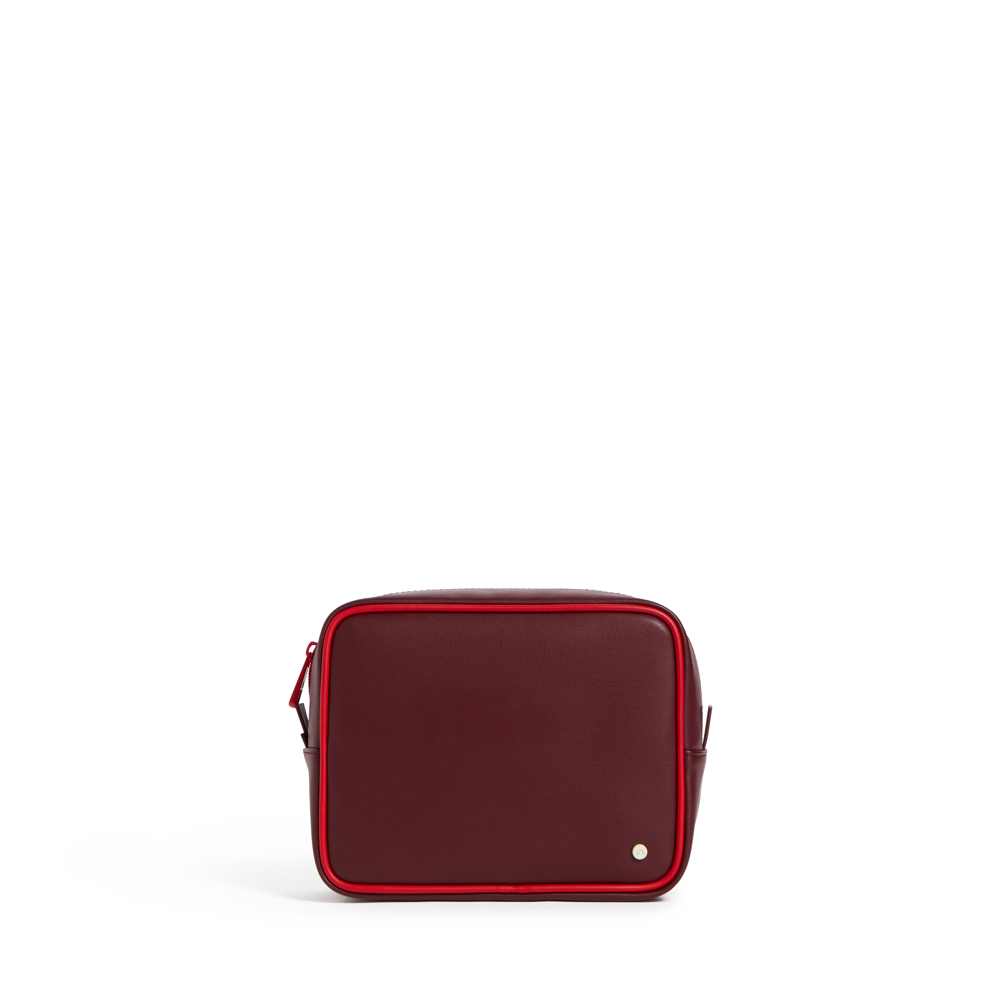 Travel Pouch Set of Two Burgundy