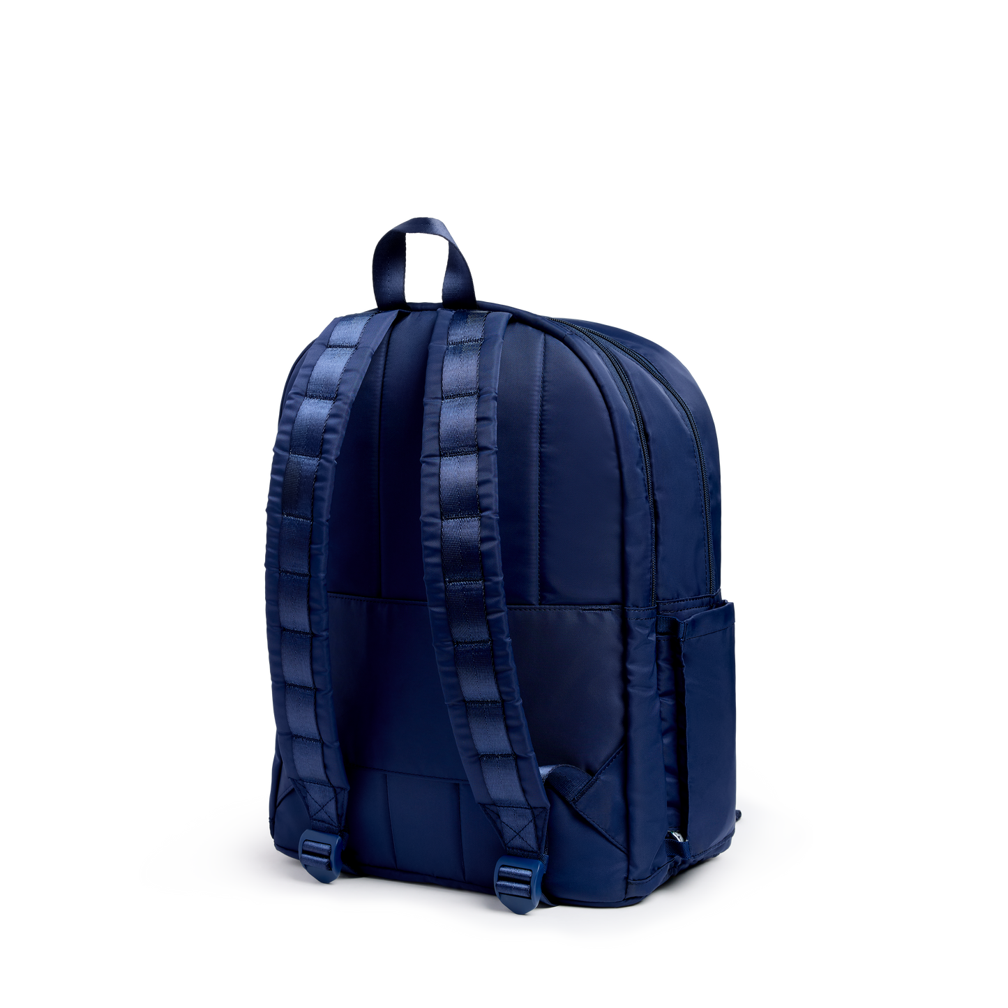 Kane Double Pocket Backpack Blue Chevron