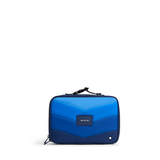 Rodgers Lunch Box Blue Chevron