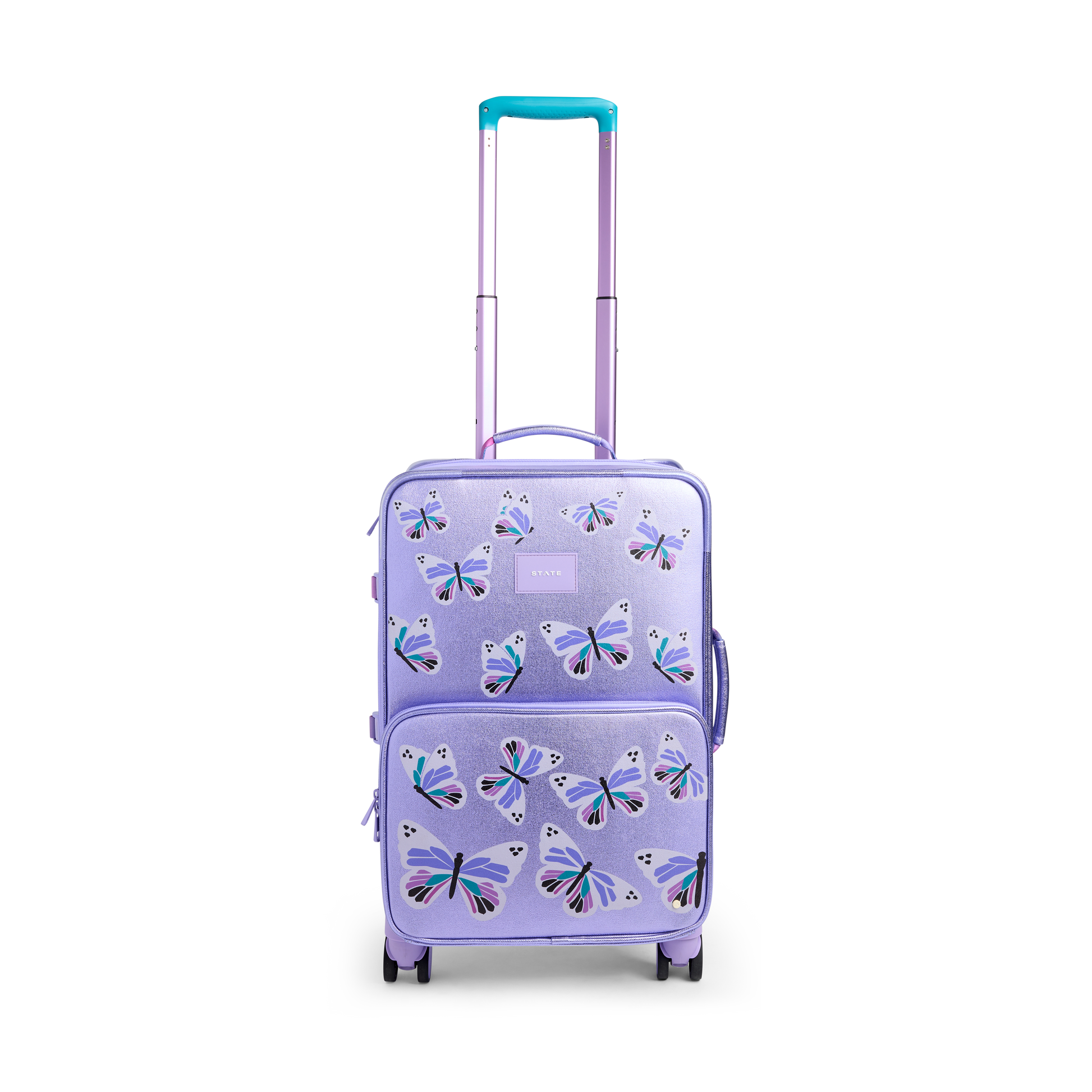 Logan Carry-On Suitcase Butterfly