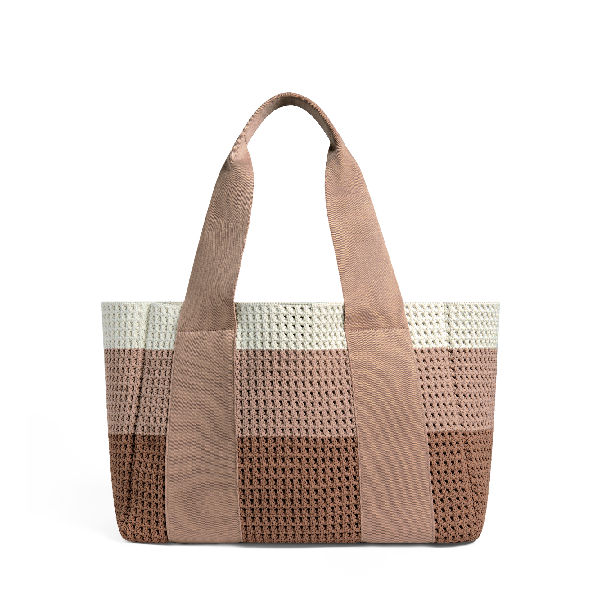 Wellington Cabana Tote Neutral Stripe