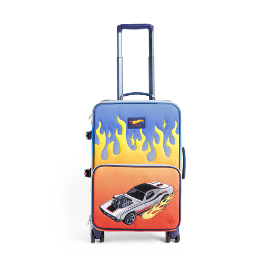 STATE x Hot Wheels™ Logan Carry-On Suitcase Hot Wheels™ Flames