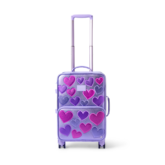 Logan Carry-On Suitcase 3D Hearts