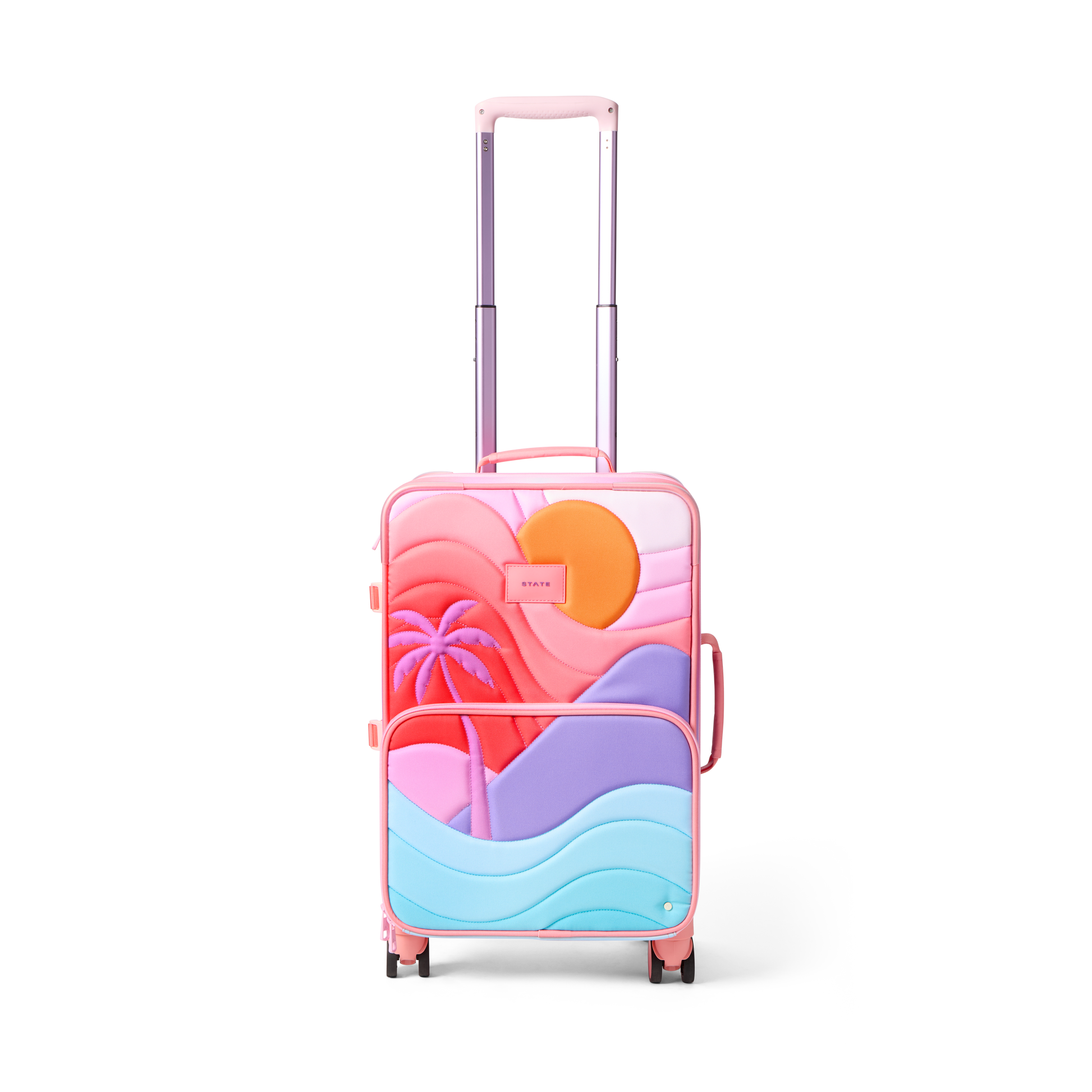 Logan Carry-On Suitcase Sunset Puffer