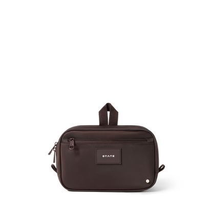 Hart Toiletry Kit Brown