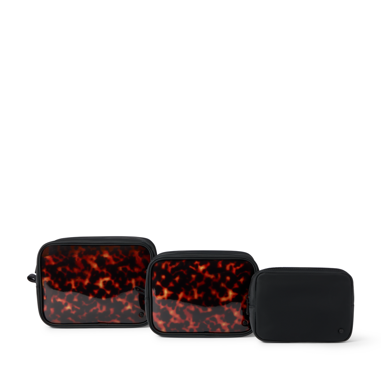 Travel Pouch Set of Three Tortoise