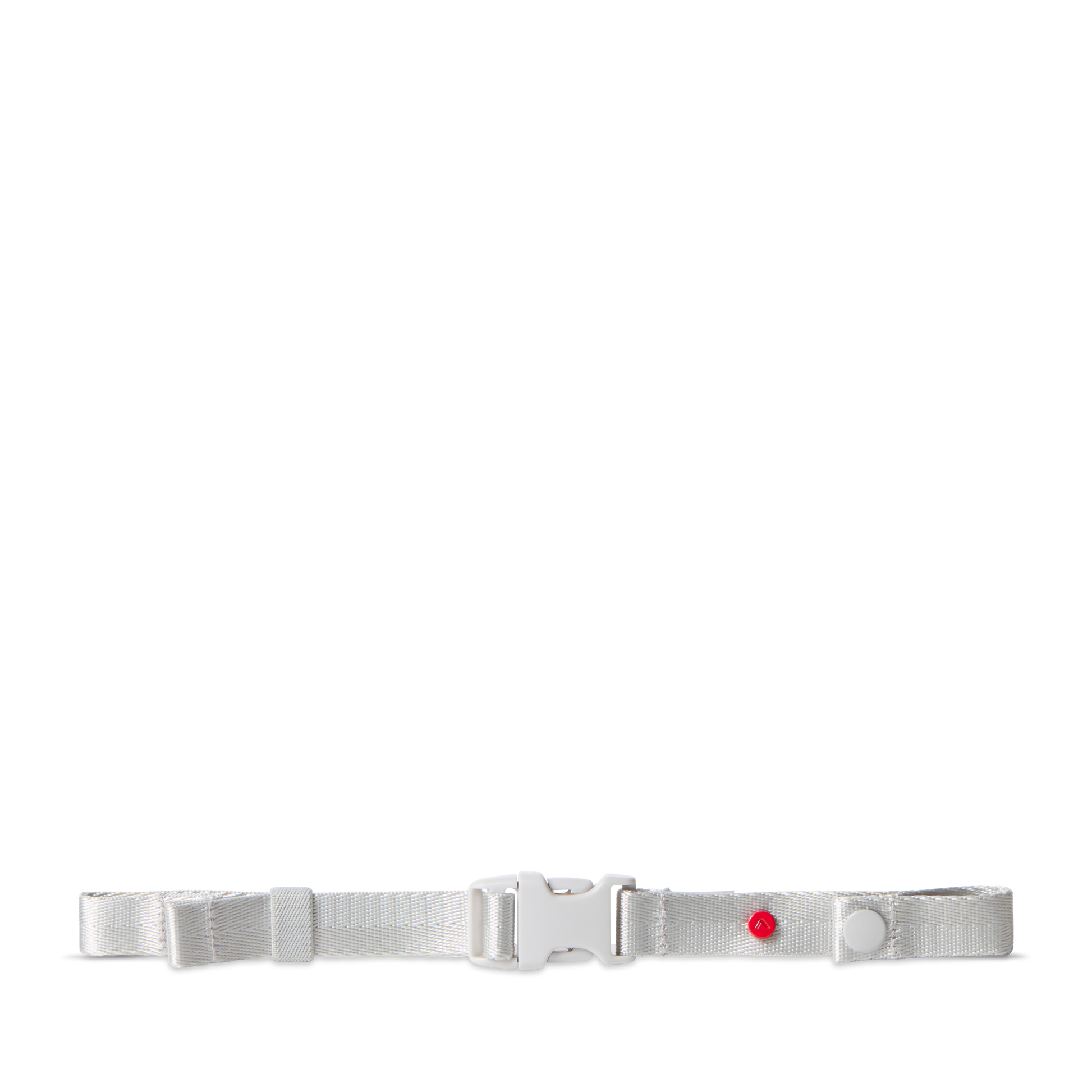 Detachable Chest Strap Silver