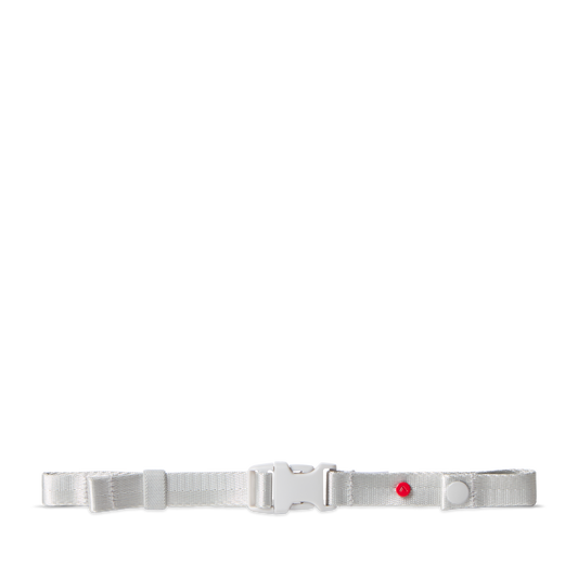 Detachable Chest Strap Silver
