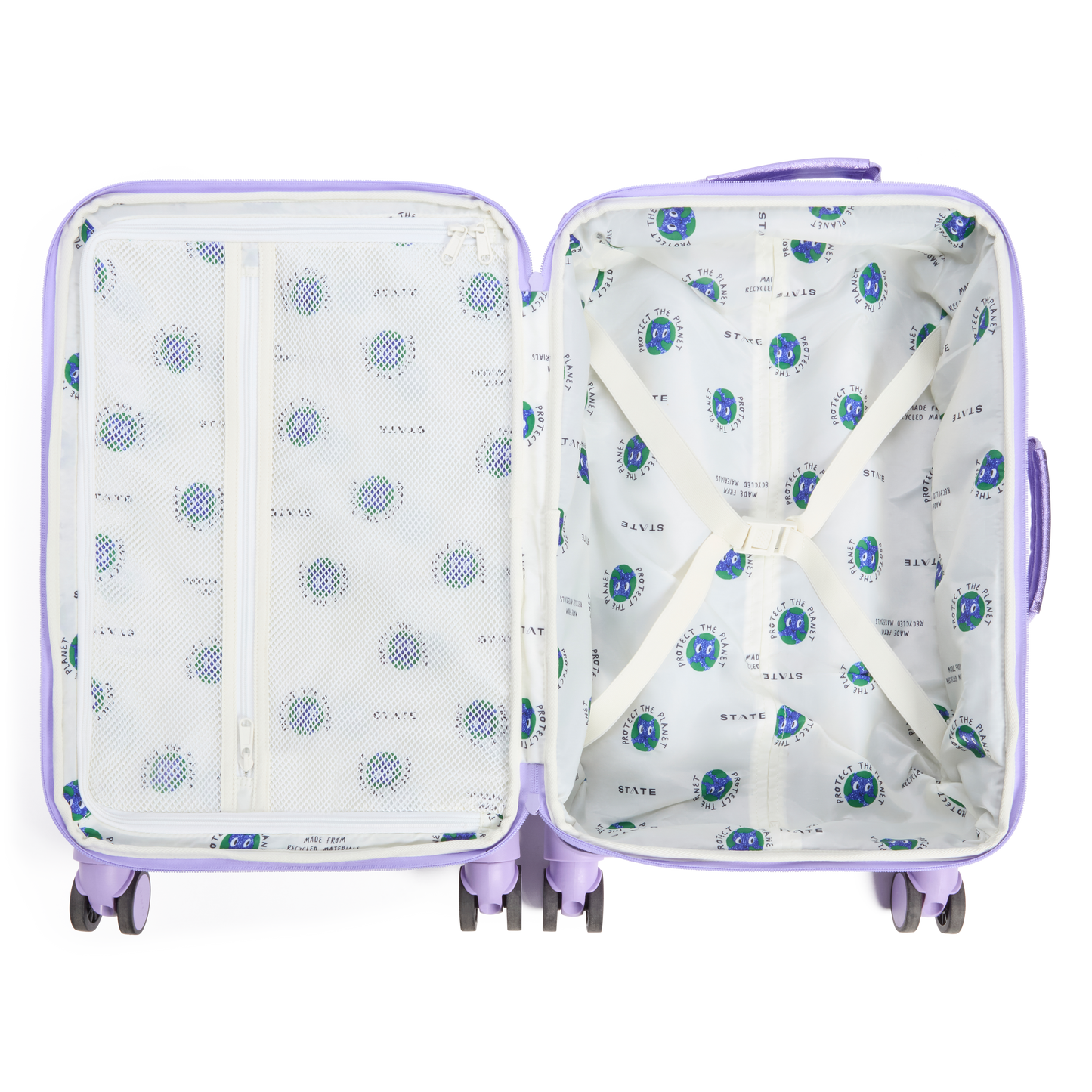 Logan Carry-On Suitcase 3D Hearts