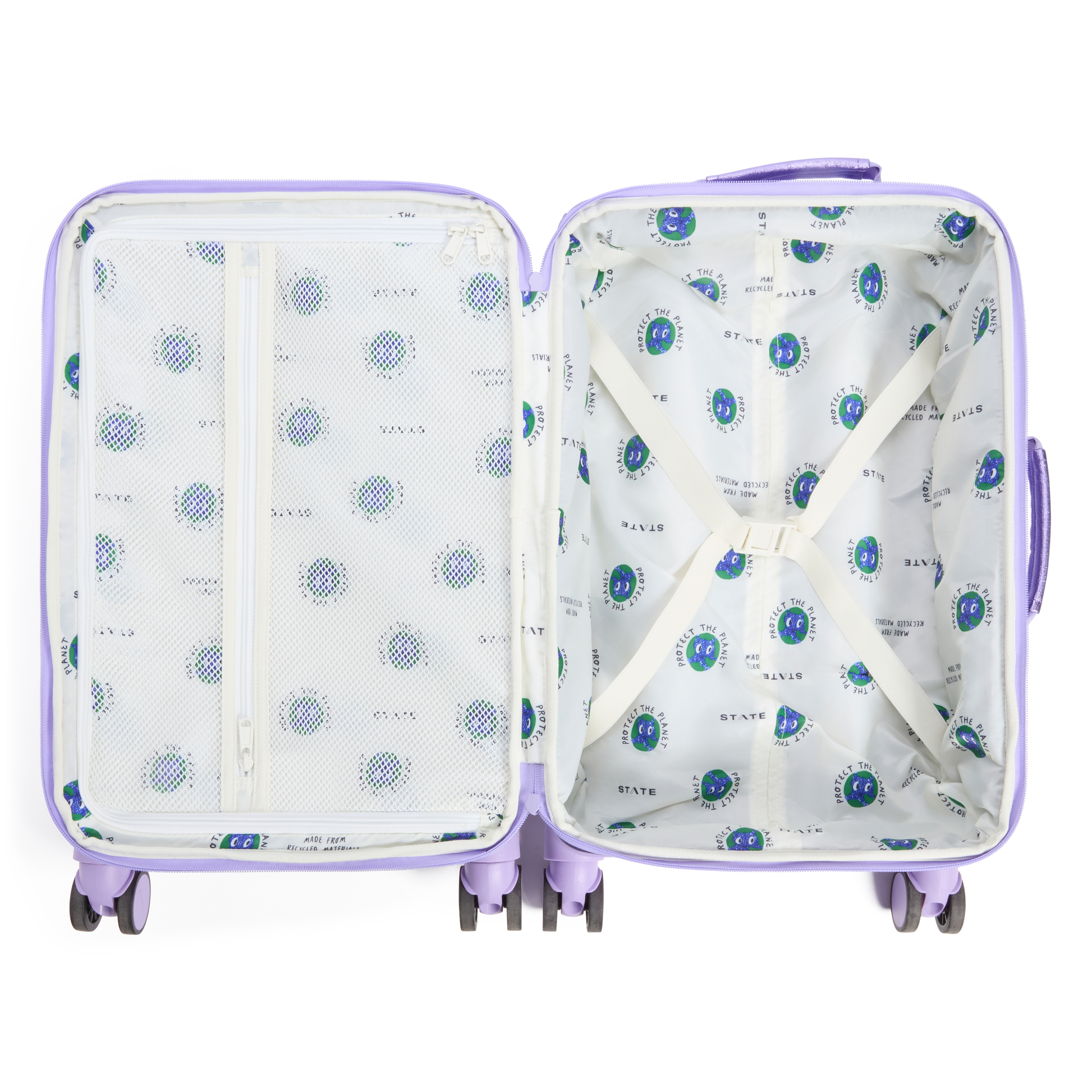 Logan Carry-On Suitcase 3D Hearts