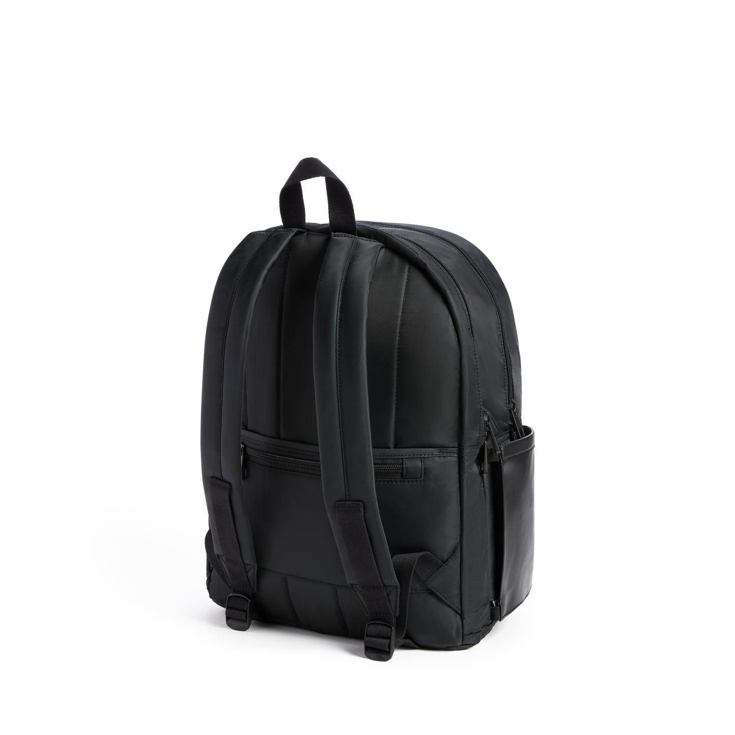 Evans Double Pocket Backpack Black