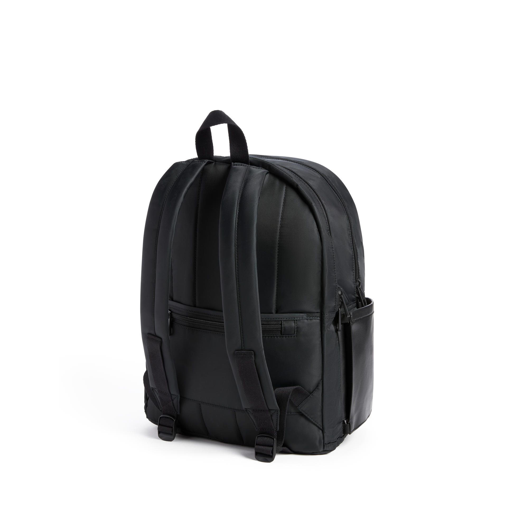Evans Double Pocket Backpack Black