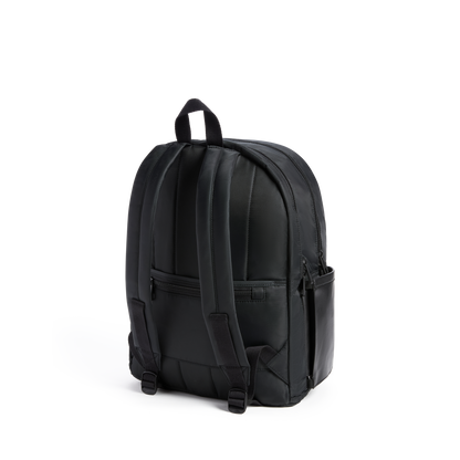 Evans Double Pocket Backpack Black
