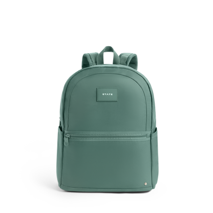 Evans Double Pocket Backpack Olive