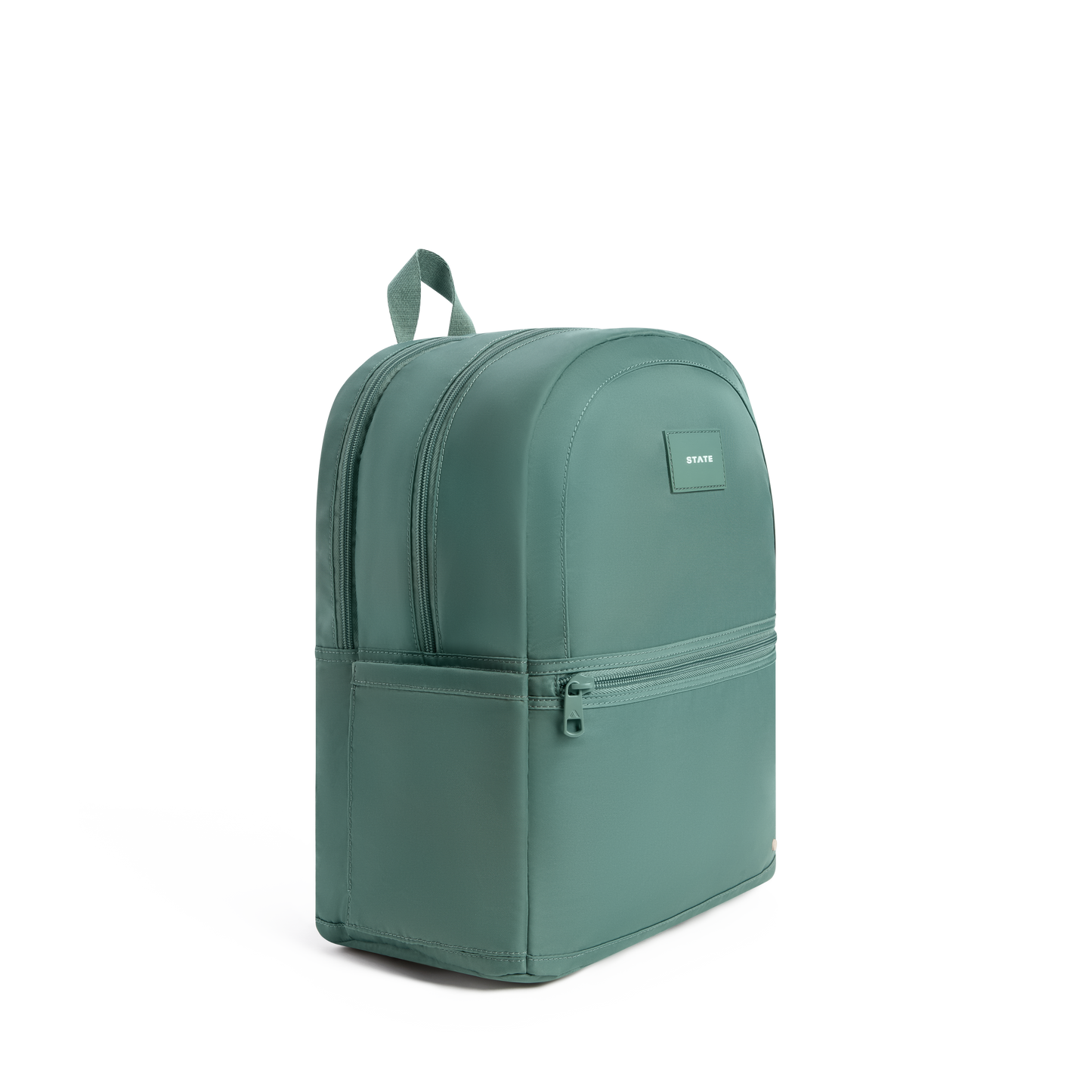 Evans Double Pocket Backpack Olive