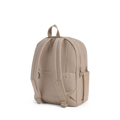 Evans Double Pocket Backpack Sand