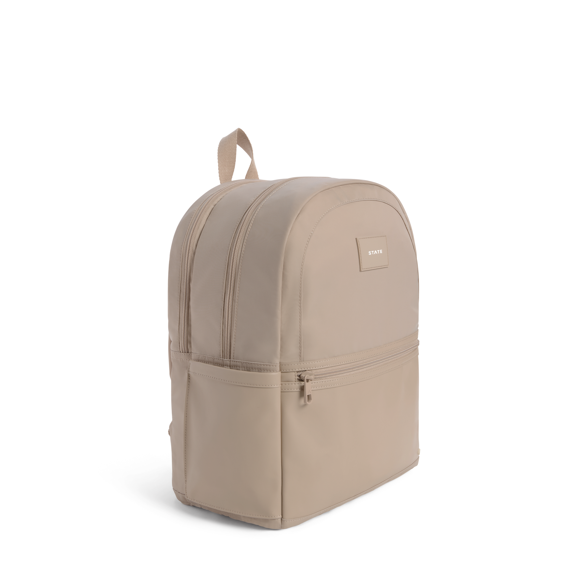 Evans Double Pocket Backpack Sand
