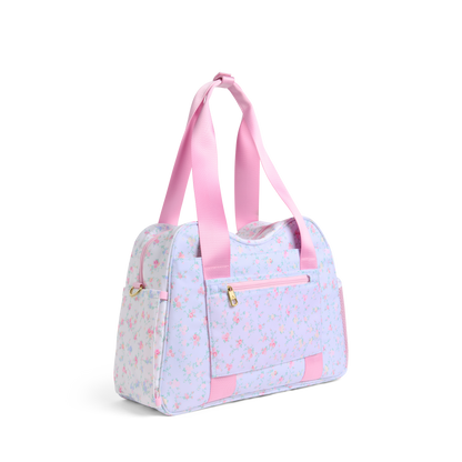 STATE x LoveShackFancy Bella Diaper Tote Confetti Bloom / Wildflower Blue