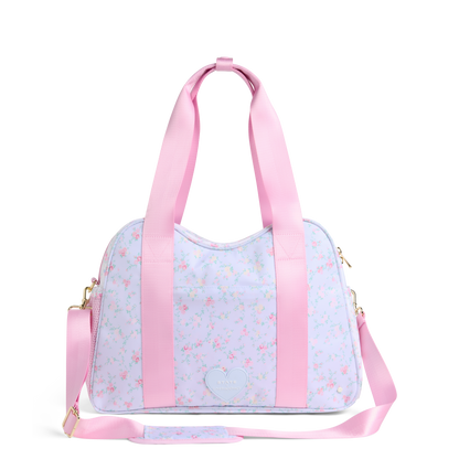 STATE x LoveShackFancy Bella Diaper Tote Confetti Bloom / Wildflower Blue