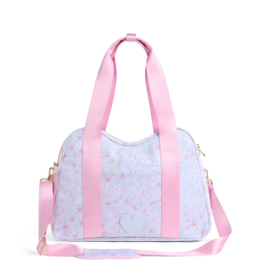 STATE x LoveShackFancy Bella Diaper Tote Confetti Bloom / Wildflower Blue