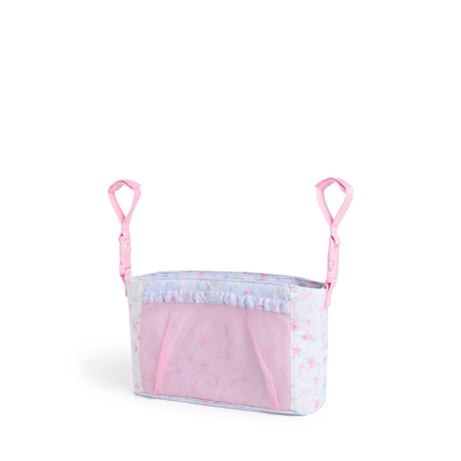 STATE x LoveShackFancy Stroller Organizer Confetti Bloom / Wildflower Blue