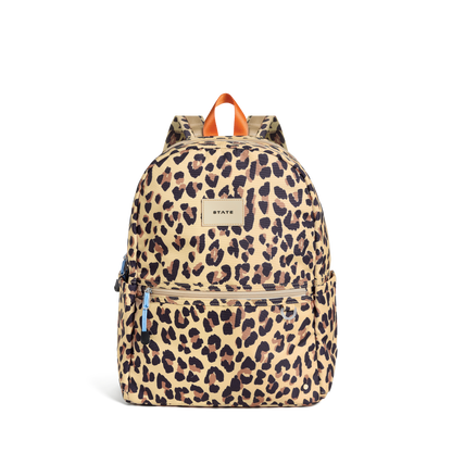 Kane Double Pocket Backpack Leopard