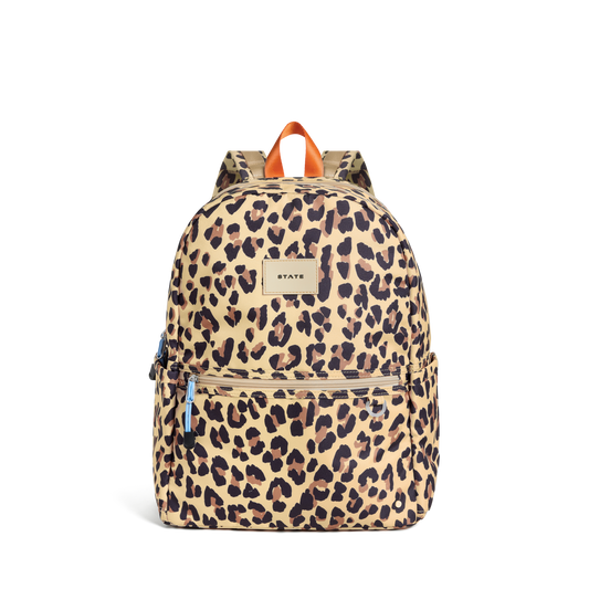 Kane Double Pocket Backpack Leopard
