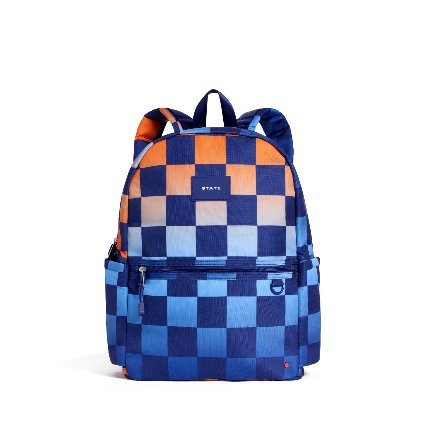 Kane Double Pocket Backpack Gradient Checkerboard