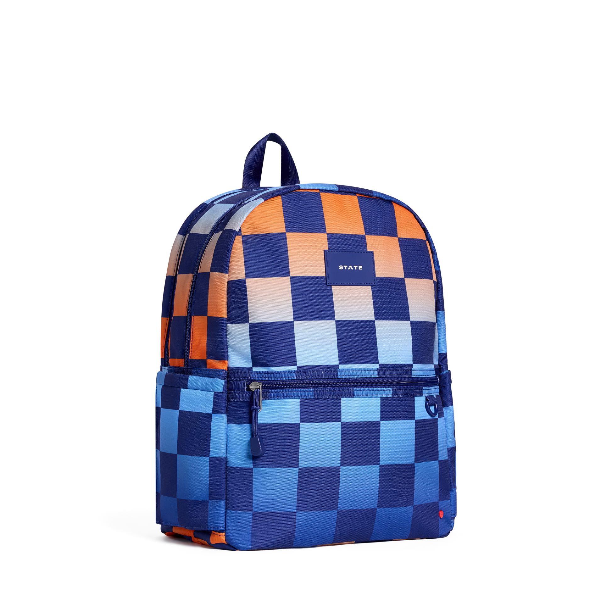 Kane Double Pocket Backpack Gradient Checkerboard