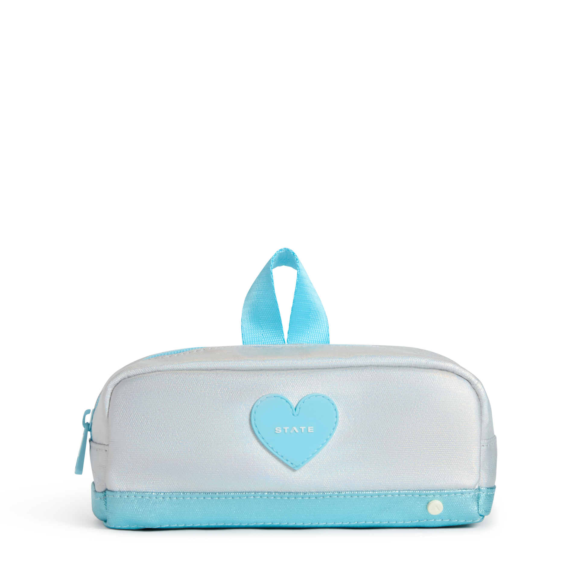Clinton Pencil Case Blue Iridescent