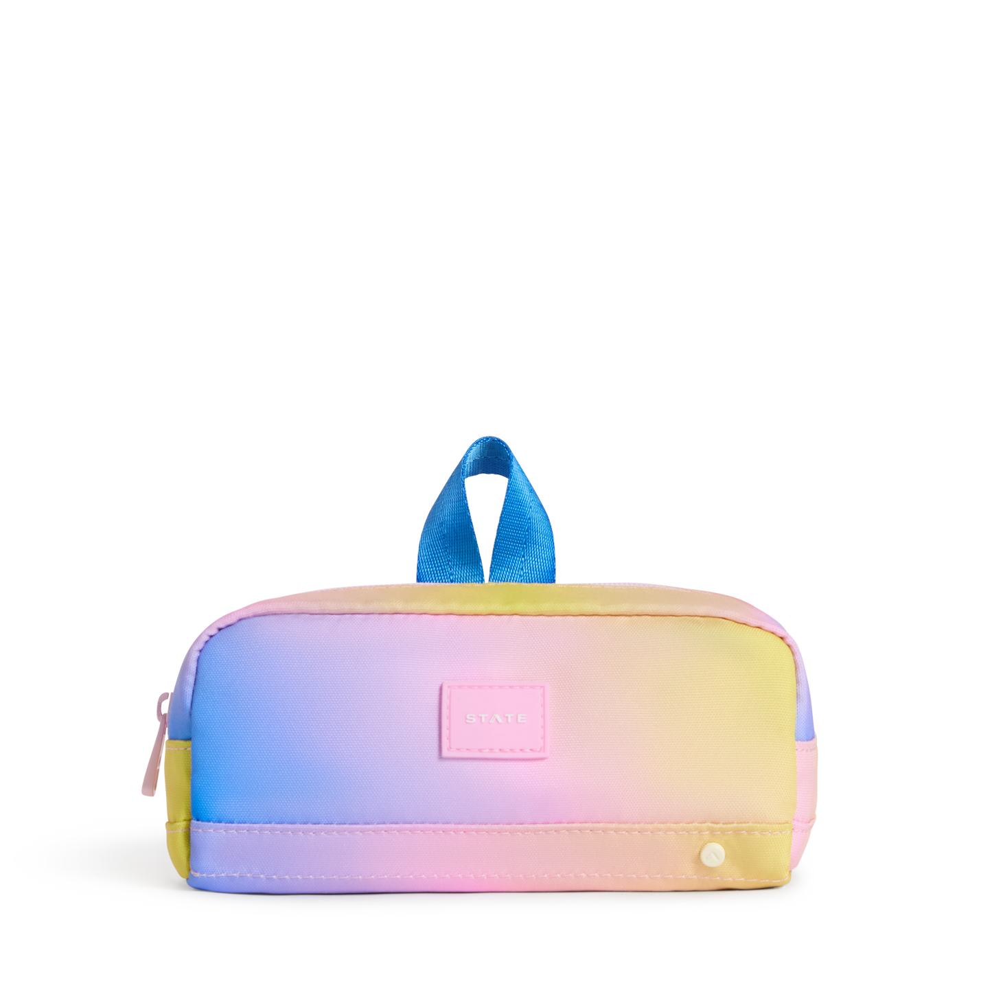 Clinton Pencil Case Blue/Pink/Yellow Gradient