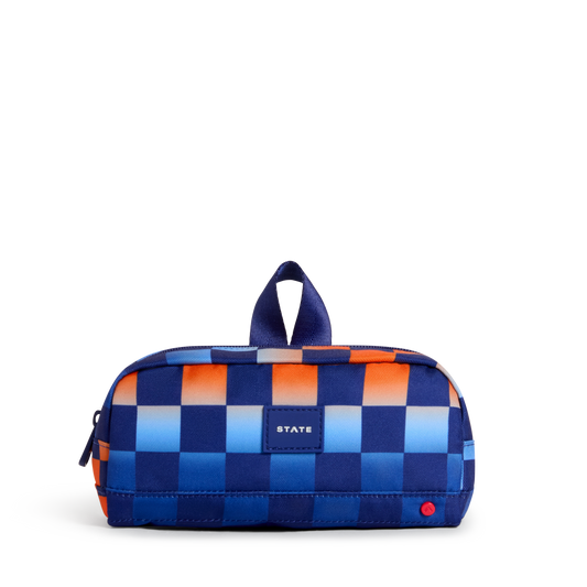 Clinton Pencil Case Gradient Checkerboard
