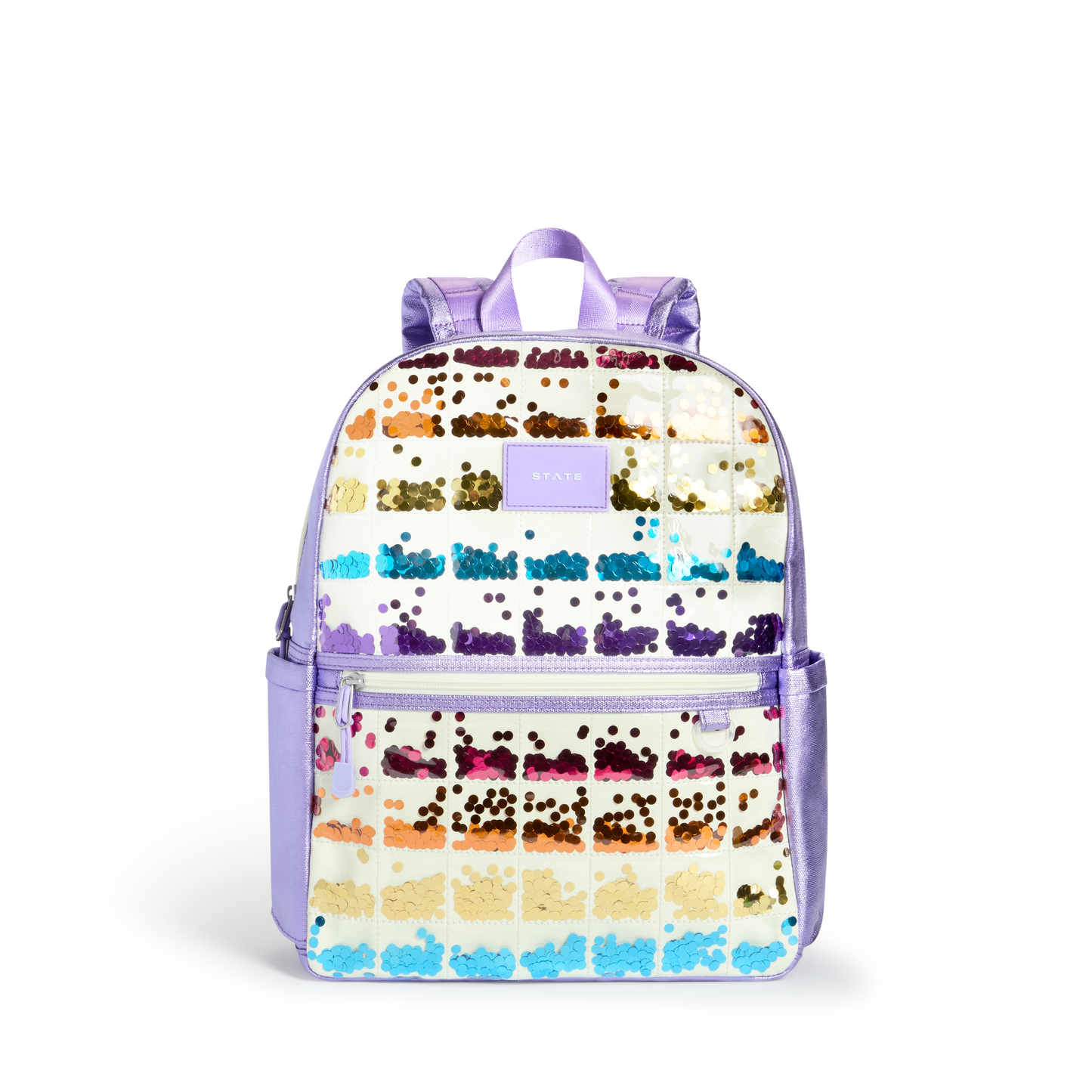 Kane Backpack Lilac Quilted Sequins