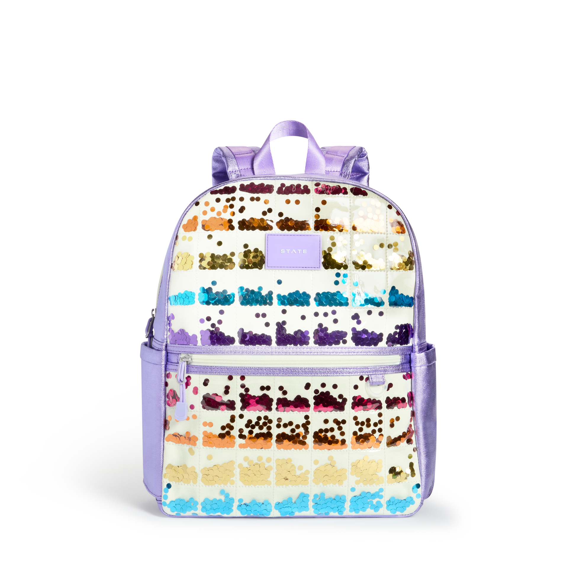 Kane Backpack Lilac Quilted Sequins