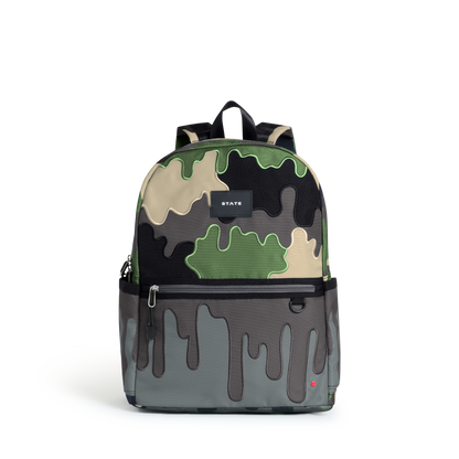 Kane Double Pocket Backpack Camo Drip