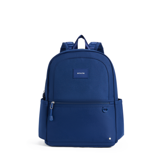 Kane Double Pocket Backpack Navy