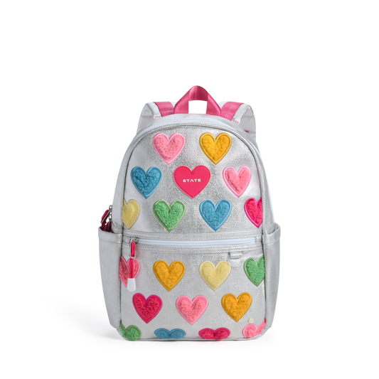 Kane Mini Backpack Happy Fuzzy Hearts