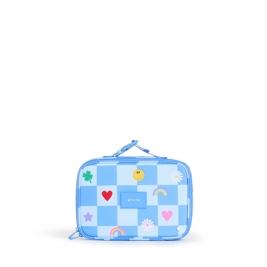 Rodgers Lunch Box Charms Blue Check