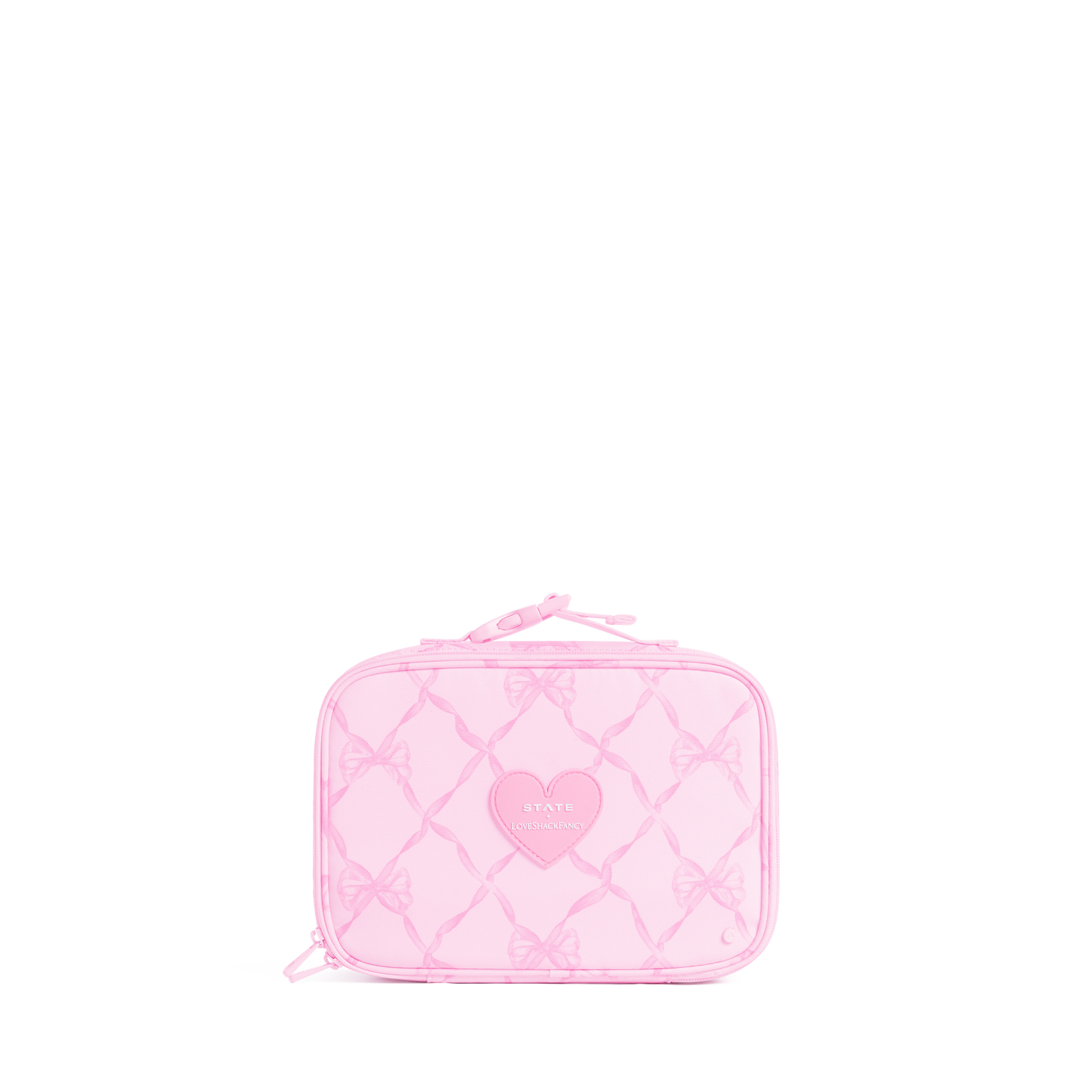 STATE x LoveShackFancy Rodgers Lunch Box Pink Peppermint