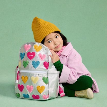 Kane Mini Backpack Happy Fuzzy Hearts