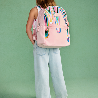 Kane Double Pocket Backpack Paint Wave