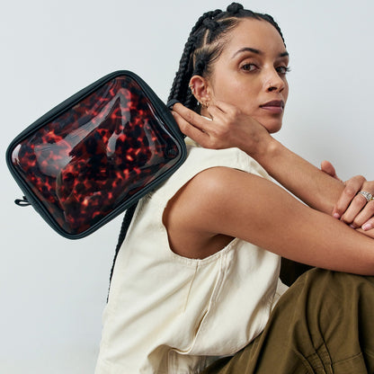 Travel Pouch Set of Three Tortoise