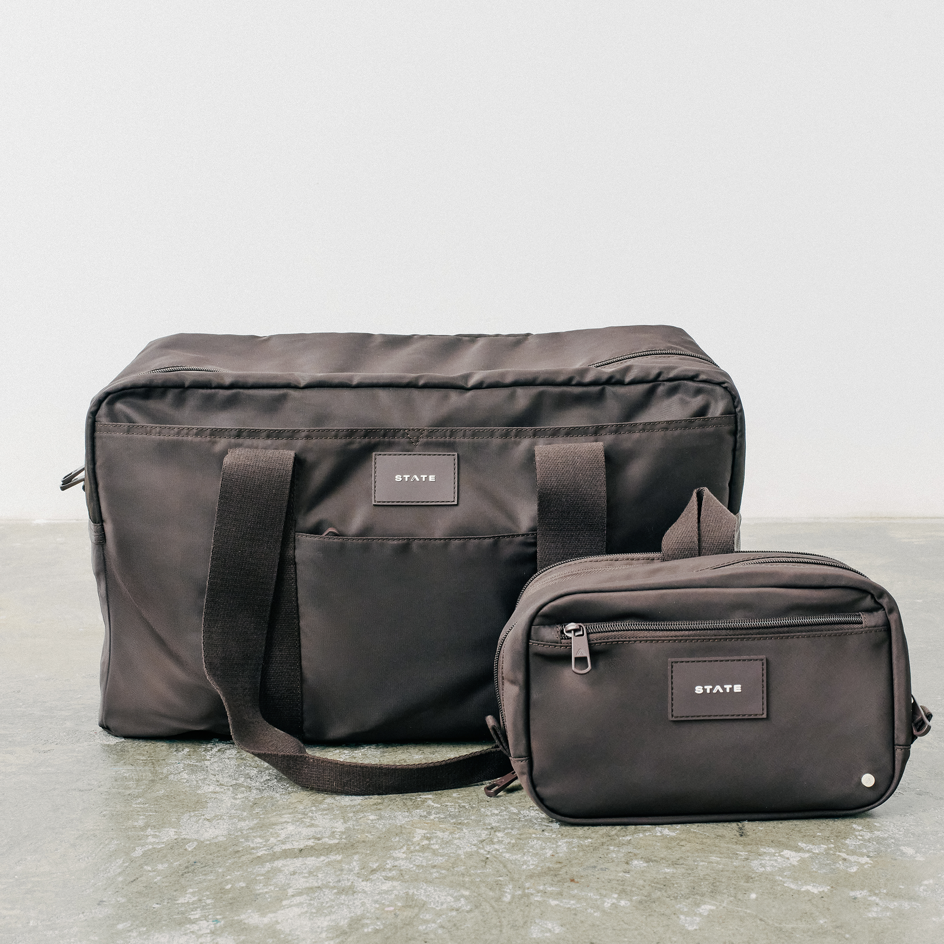 Hart Toiletry Kit Brown